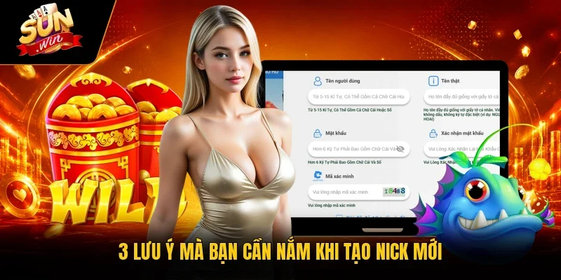 3 lưu ý mà bạn cần nắm khi tạo nick mới