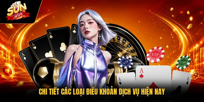 Chi tiết các loại điều khoản dịch vụ hiện nay