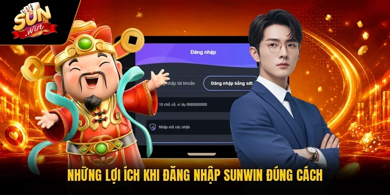 Những lợi ích khi đăng nhập Sunwin đúng cách